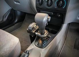 Iron lock on automatic gear shift photo