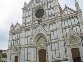 Santa Croce church in Florence photo