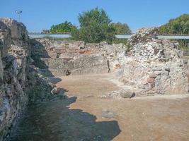 Roman Baths ruins in Fordongianus photo