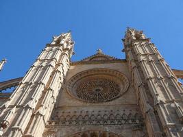 La Seu cathedral in Palma De Mallorca photo