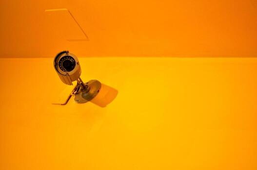 Closed Circuit TV video camera for security surveillance photo