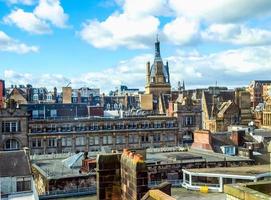 HDR View of Glasgow, Scotland photo