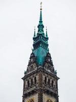 HDR Hamburg Rathaus city hall photo