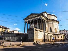 HDR Gran Madre church in Turin photo