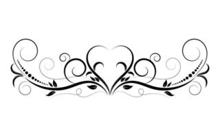 Floral elements design, luxury ornamental graphic element border, swirls flowers,foliage swirl decorative design for page decoration cards, wedding, banner, logos, frames, labels, cafes, boutiques