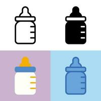Illustration vector graphic of Baby Pacifier Icon. Perfect for user interface, new application, etc