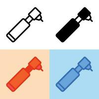 Illustration vector graphic of Otoscope Icon. Perfect for user interface, new application, etc