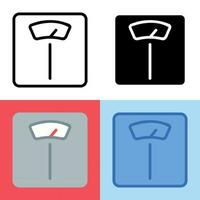 Illustration vector graphic of Scale Icon. Perfect for user interface, new application, etc