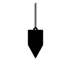 Black icon, plumb constrution tools vector