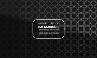 fondo abstracto degradado geométrico sombra superpuesta gris con patrones islámicos multiplicados para carteles, pancartas y otros, diseño vectorial eps 10