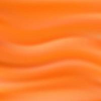 Smooth silk texture orange fabric vector