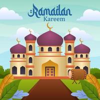 Ramadan Kareem Concept vector