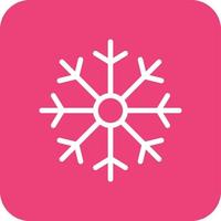 Snow Flake Vector Icon Design Illustration
