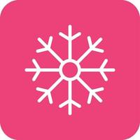 Snow Flake Vector Icon Design Illustration