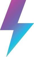 Lightning Vector Icon Design Illustration