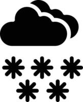 Snow Vector Icon Design Illustration