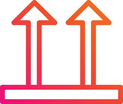 ilustración de diseño de icono de vector frágil