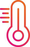 Thermometer Vector Icon Design Illustration