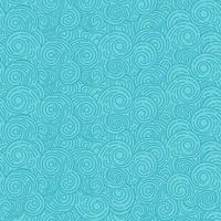 Abstract  hand drawn doodle thin line wavy seamless pattern. Curly linear messy background. vector