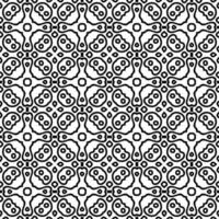 Abstract fantasy thin line seamless pattern. Geometric background. Creative wrapping paper. vector