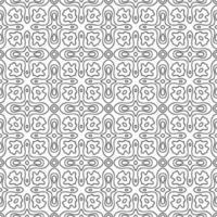 Abstract fantasy thin line seamless pattern. Geometric background. Creative wrapping paper. vector