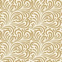 Abstract  hand drawn doodle thin line wavy seamless pattern. Curly linear messy background. vector