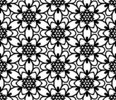 Abstract lace trim patterns set. Seamless patterns with floral elements in  black color. Ornamental lace tape designs. 27120319 Vector Art at Vecteezy