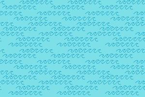 Abstract  hand drawn doodle thin line wavy seamless pattern. Curly linear messy background. vector