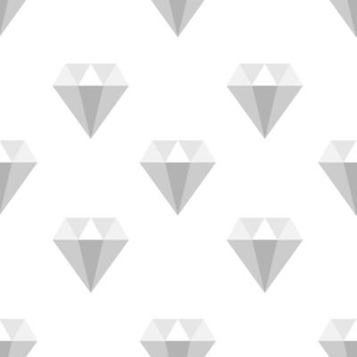 Abstract diamond seamless pattern. Geometric background.