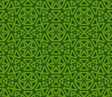 Abstract colorful doodle geometric flower seamless pattern. Floral background. Kaleidoscope mosaic, geo tile of thin line ornament. vector