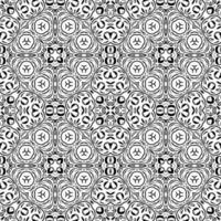 Abstract curly shapes seamless pattern. Swirl background. Ornamental backdrop. Cover, card. vector