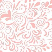 Abstract curly seamless pattern. Swirl background. vector