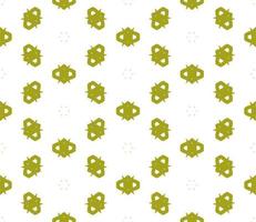 Abstract colorful doodle geometric flower seamless pattern. Floral background. Kaleidoscope mosaic, geo tile of thin line ornament. vector