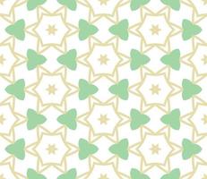 Abstract colorful doodle geometric flower seamless pattern. Floral background. Kaleidoscope mosaic, geo tile of thin line ornament. vector
