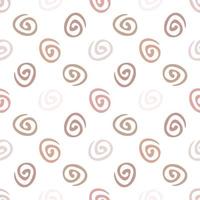 Swirl seamless geometric pattern. Seamless abstract spiral geometrical background. Infinity geometric pattern. vector