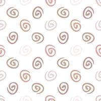 Swirl seamless geometric pattern. Seamless abstract spiral geometrical background. Infinity geometric pattern. vector