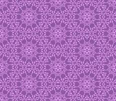 Abstract colorful doodle geometric flower seamless pattern. Floral background. Kaleidoscope mosaic, geo tile of thin line ornament. vector