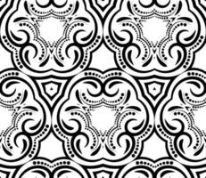 Abstract curly shapes seamless pattern. Swirl background. Ornamental backdrop. Cover, card. vector