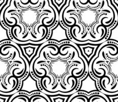 Abstract curly shapes seamless pattern. Swirl background. Ornamental backdrop. Cover, card. vector