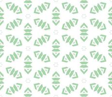 Abstract colorful doodle geometric flower seamless pattern. Floral background. Kaleidoscope mosaic, geo tile of thin line ornament. vector