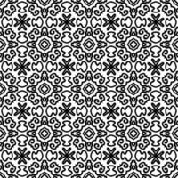 Abstract fantasy thin line seamless pattern. Geometric background. Creative wrapping paper. vector