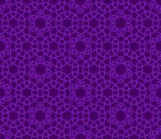 Abstract colorful doodle geometric flower seamless pattern. Floral background. Kaleidoscope mosaic, geo tile of thin line ornament. vector