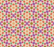 Abstract colorful doodle geometric flower seamless pattern. Floral background. Kaleidoscope mosaic, geo tile of thin line ornament. vector