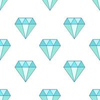 Abstract diamond seamless pattern. Geometric background. vector
