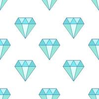 Abstract diamond seamless pattern. Geometric background. vector