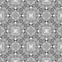 damasco floral abstracto de patrones sin fisuras. fondo de mosaico de fantasía. flor, mosaico de hojas. papel de regalo.