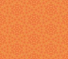 Abstract colorful doodle geometric flower seamless pattern. Floral background. Kaleidoscope mosaic, geo tile of thin line ornament. vector