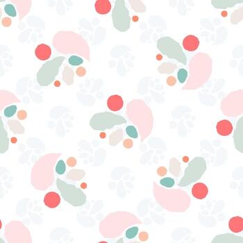 patrón abstracto sin fisuras con coloridos trazos y gotas dibujados a mano vector