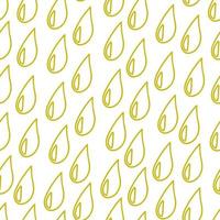Colorful seamless pattern with rain drops. vector