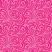 Abstract  hand drawn doodle thin line wavy seamless pattern. Curly linear messy background. vector